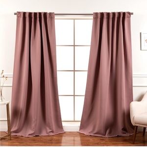 Brand New- Premium Collection Blackout Curtains (Mauve